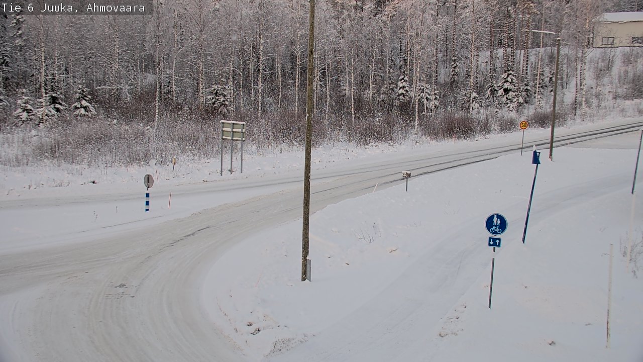 Kelikamerat Kuva Tie 6 Juuka, Ahmovaara, Juuka, Pohjois-Karjala