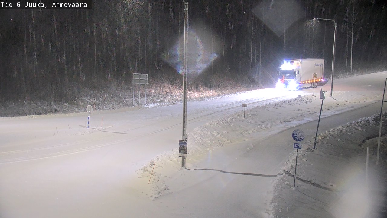 Kelikamerat Kuva Tie 6 Juuka, Ahmovaara, Juuka, Pohjois-Karjala