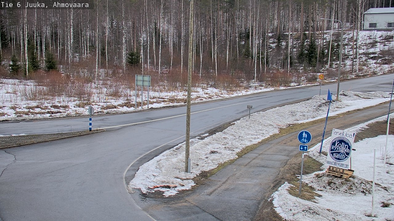 Kelikamerat Kuva Tie 6 Juuka, Ahmovaara, Juuka, Pohjois-Karjala