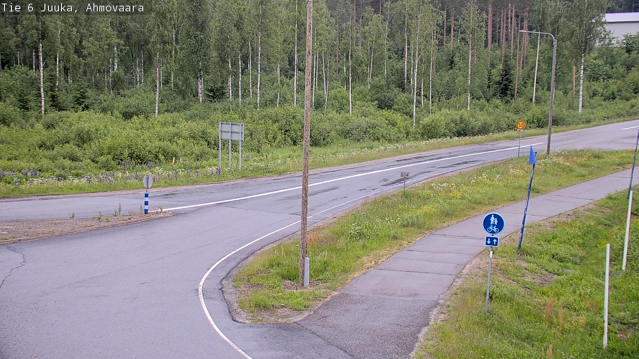 Kelikamerat Kuva Tie 6 Juuka, Ahmovaara, Juuka, Pohjois-Karjala