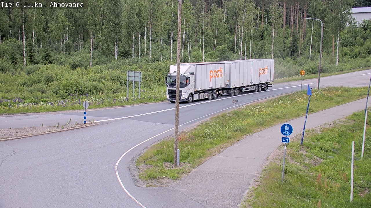 Kelikamerat Kuva Tie 6 Juuka, Ahmovaara, Juuka, Pohjois-Karjala