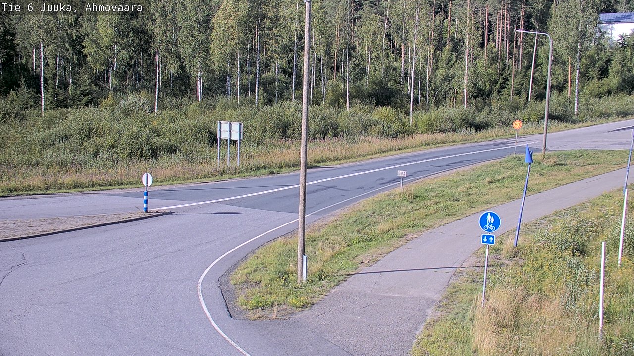 Kelikamerat Kuva Tie 6 Juuka, Ahmovaara, Juuka, Pohjois-Karjala
