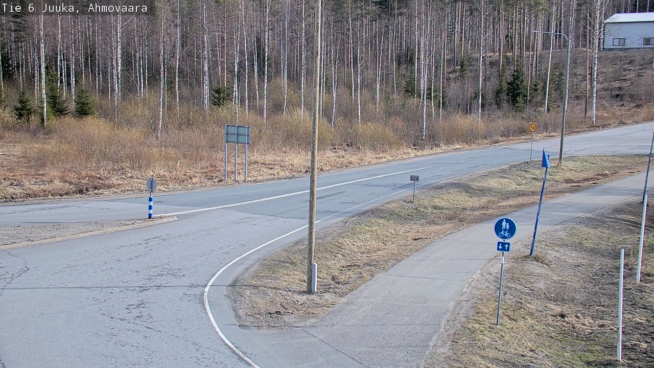 Kelikamerat Kuva Tie 6 Juuka, Ahmovaara, Juuka, Pohjois-Karjala