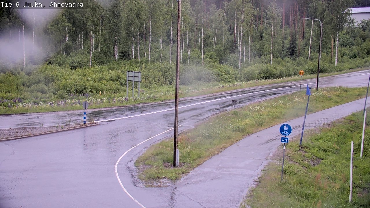 Kelikamerat Kuva Tie 6 Juuka, Ahmovaara, Juuka, Pohjois-Karjala