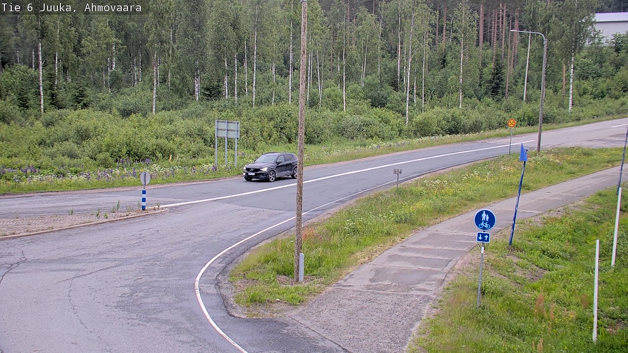 Kelikamerat Kuva Tie 6 Juuka, Ahmovaara, Juuka, Pohjois-Karjala