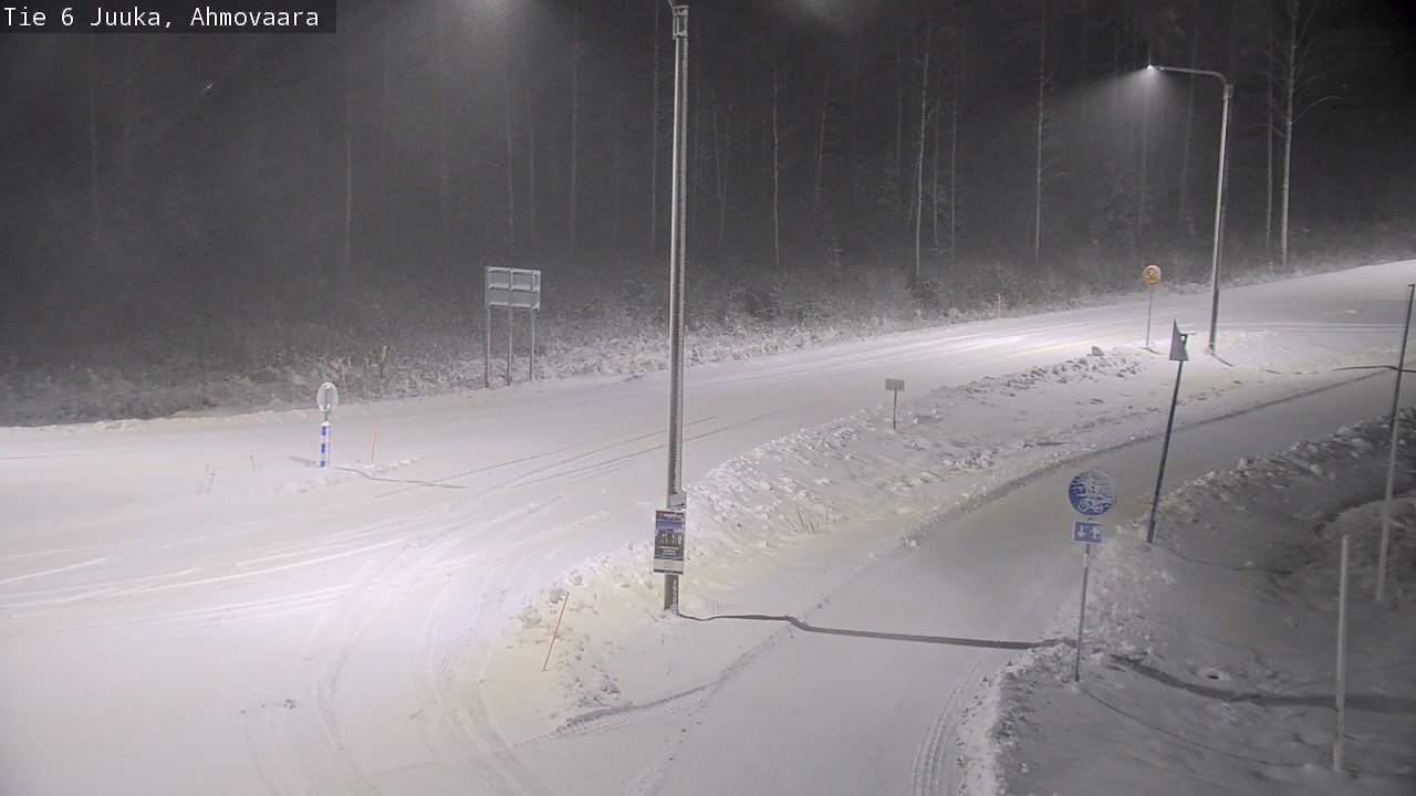 Kelikamerat Kuva Tie 6 Juuka, Ahmovaara, Juuka, Pohjois-Karjala