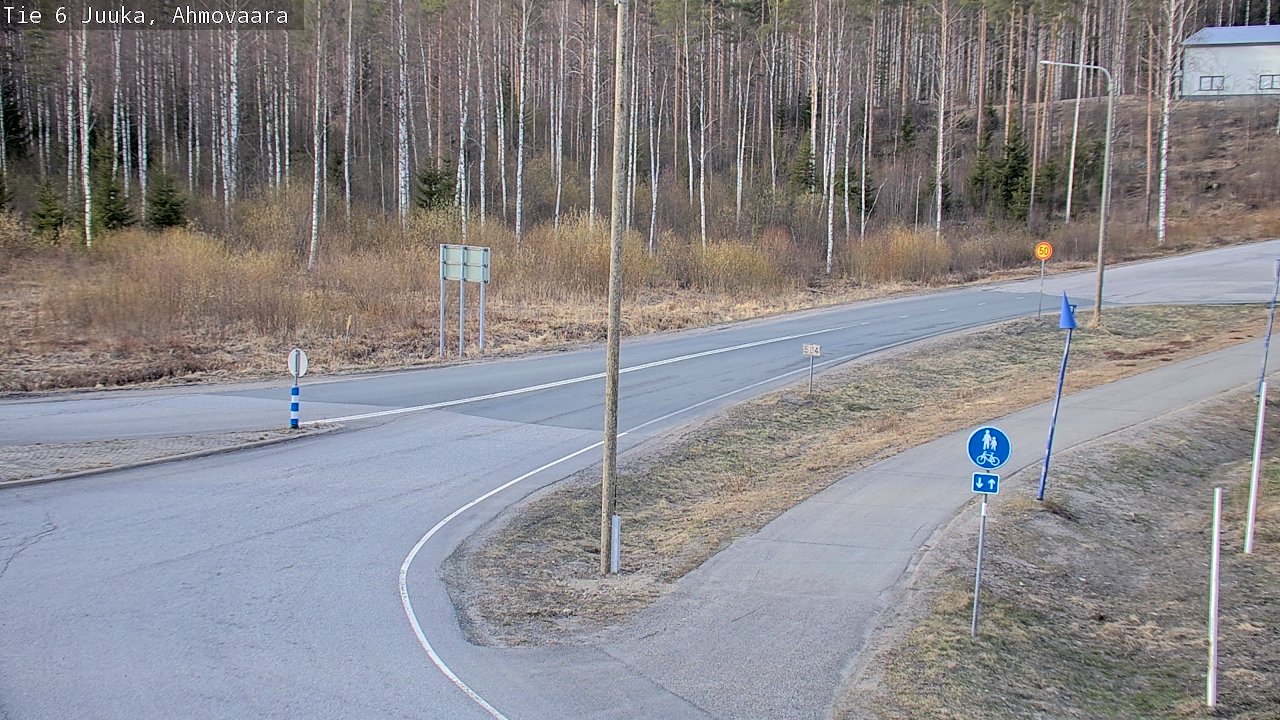 Kelikamerat Kuva Tie 6 Juuka, Ahmovaara, Juuka, Pohjois-Karjala