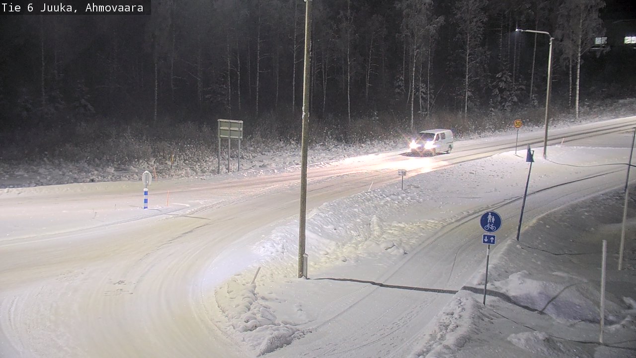 Kelikamerat Kuva Tie 6 Juuka, Ahmovaara, Juuka, Pohjois-Karjala