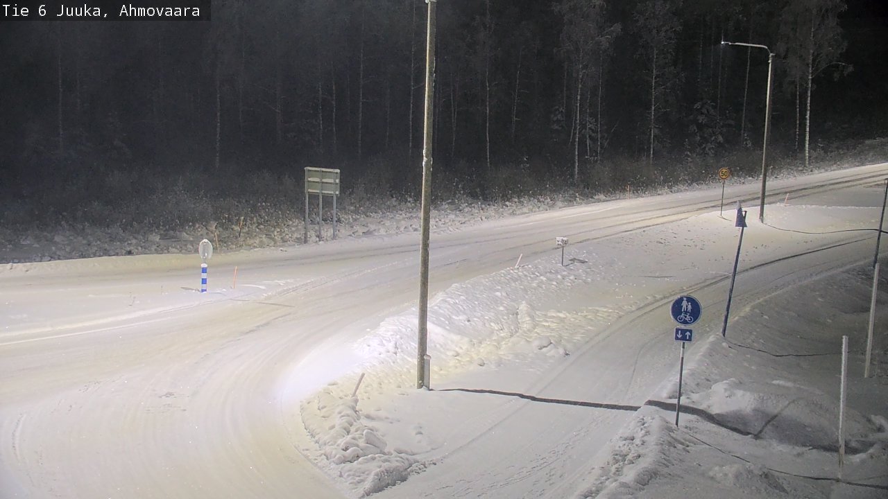 Kelikamerat Kuva Tie 6 Juuka, Ahmovaara, Juuka, Pohjois-Karjala