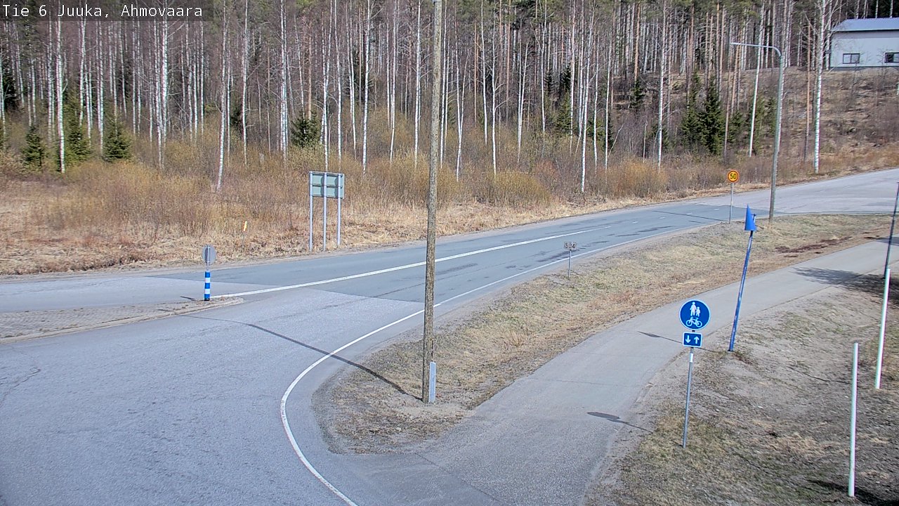 Kelikamerat Kuva Tie 6 Juuka, Ahmovaara, Juuka, Pohjois-Karjala