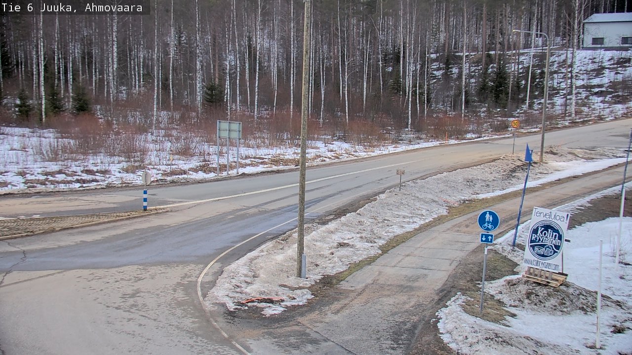 Kelikamerat Kuva Tie 6 Juuka, Ahmovaara, Juuka, Pohjois-Karjala