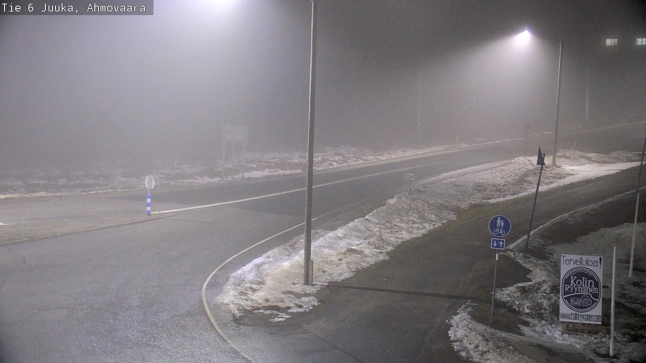 Weather Camera Image Road 6 Juuka, Ahmovaara, Juuka, Pohjois-Karjala