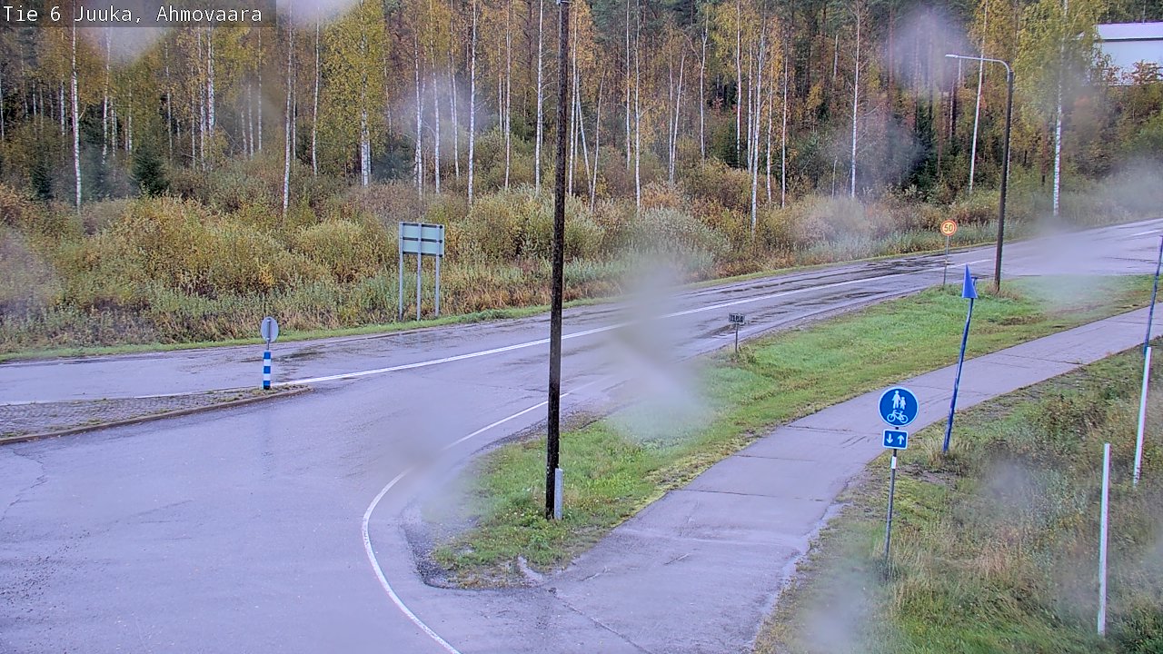 Weather Camera Image Road 6 Juuka, Ahmovaara, Juuka, Pohjois-Karjala