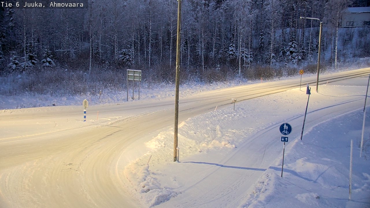 Kelikamerat Kuva Tie 6 Juuka, Ahmovaara, Juuka, Pohjois-Karjala