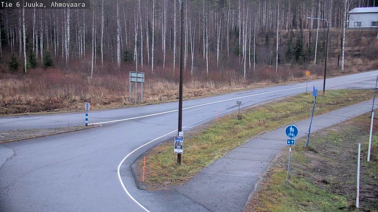 Kelikamerat Kuva Tie 6 Juuka, Ahmovaara, Juuka, Pohjois-Karjala