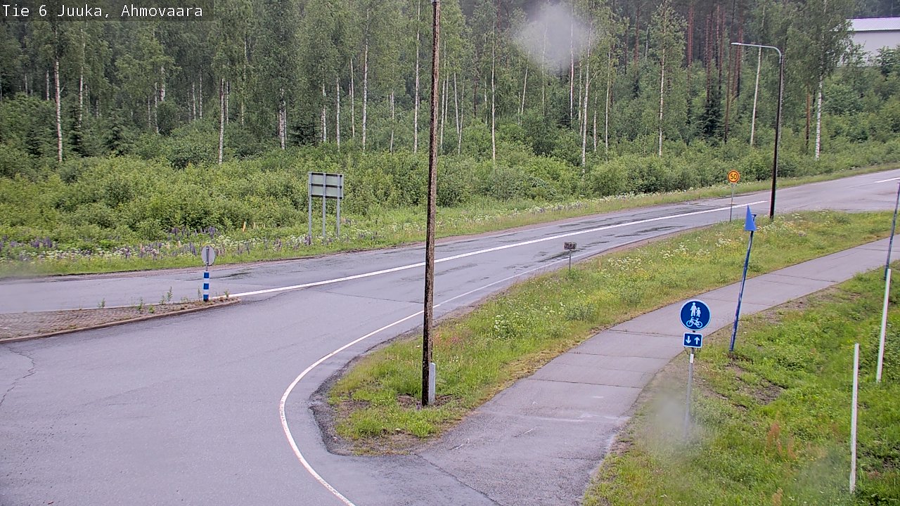 Kelikamerat Kuva Tie 6 Juuka, Ahmovaara, Juuka, Pohjois-Karjala