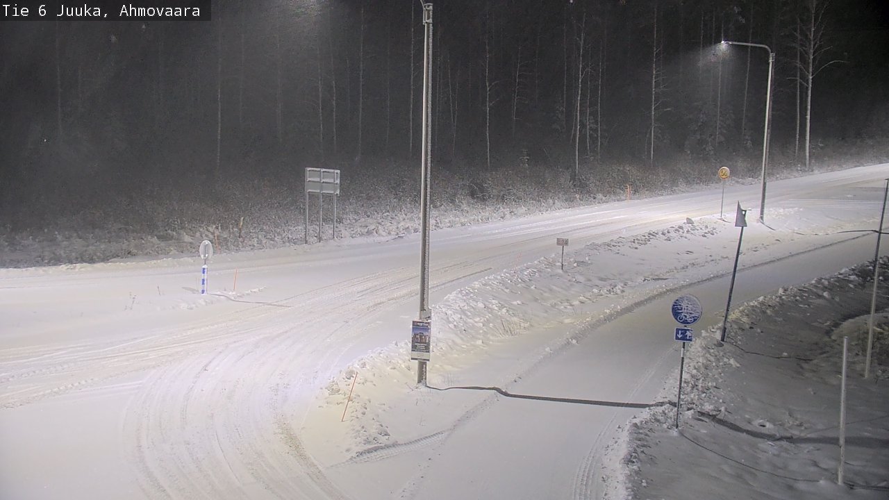 Kelikamerat Kuva Tie 6 Juuka, Ahmovaara, Juuka, Pohjois-Karjala