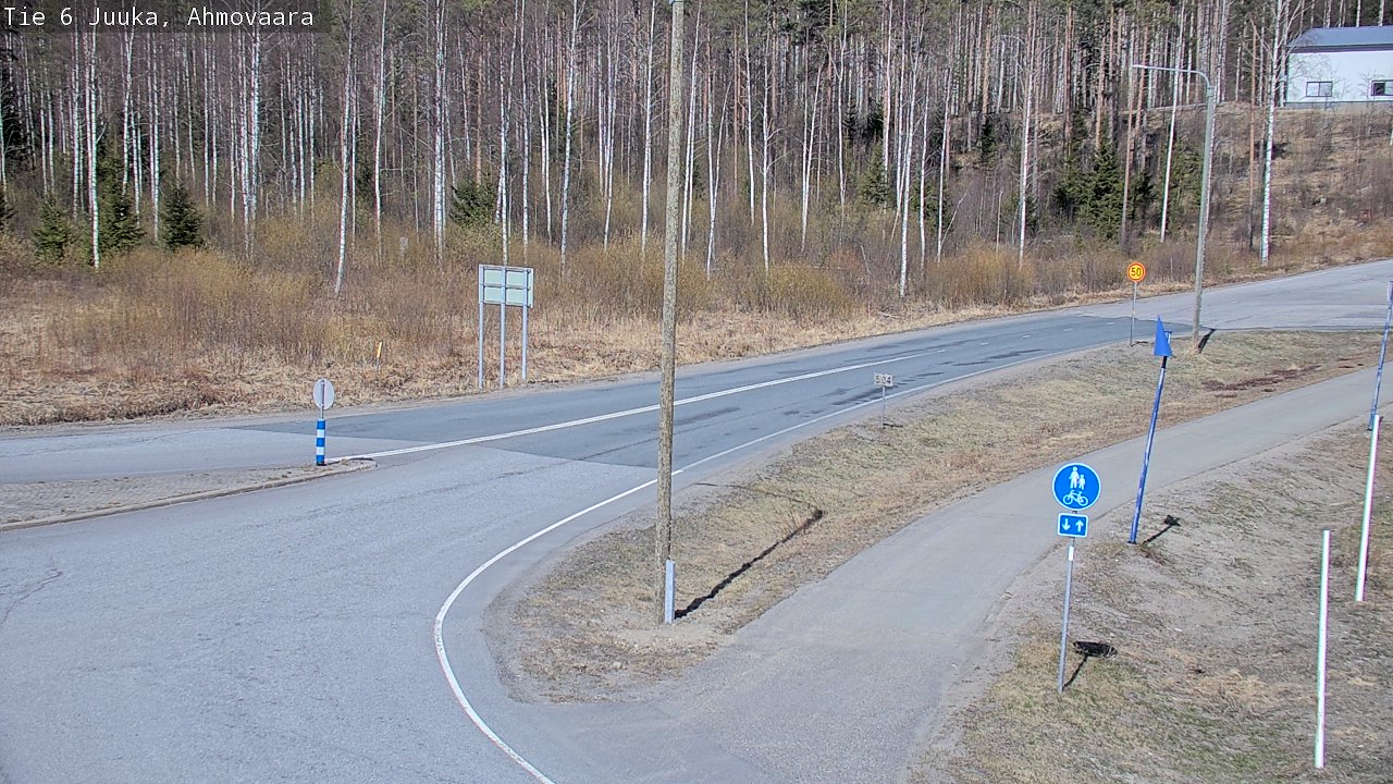 Kelikamerat Kuva Tie 6 Juuka, Ahmovaara, Juuka, Pohjois-Karjala