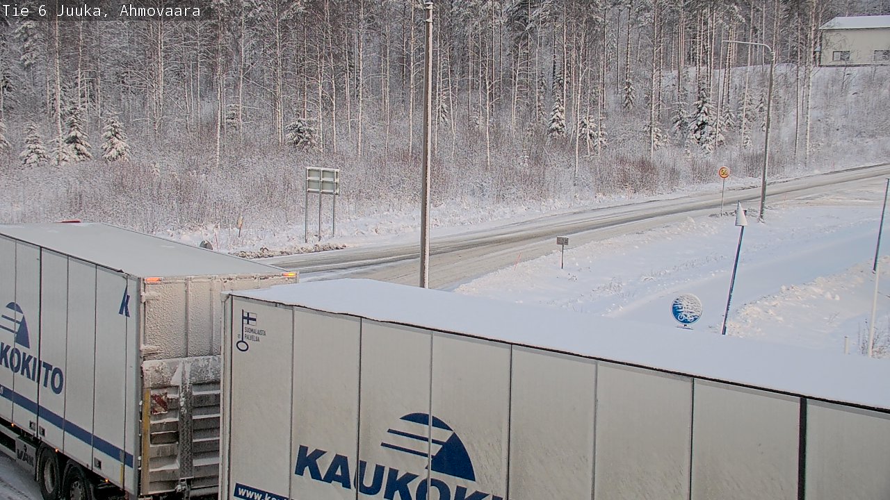 Kelikamerat Kuva Tie 6 Juuka, Ahmovaara, Juuka, Pohjois-Karjala