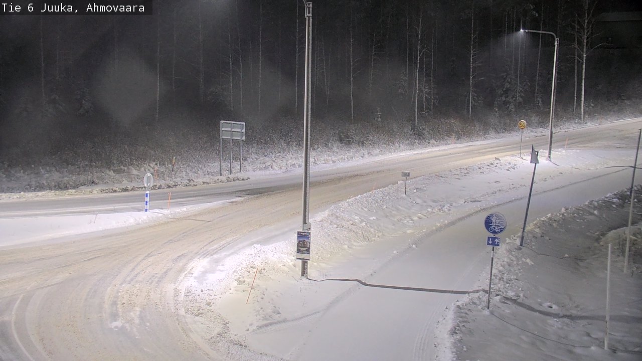 Kelikamerat Kuva Tie 6 Juuka, Ahmovaara, Juuka, Pohjois-Karjala