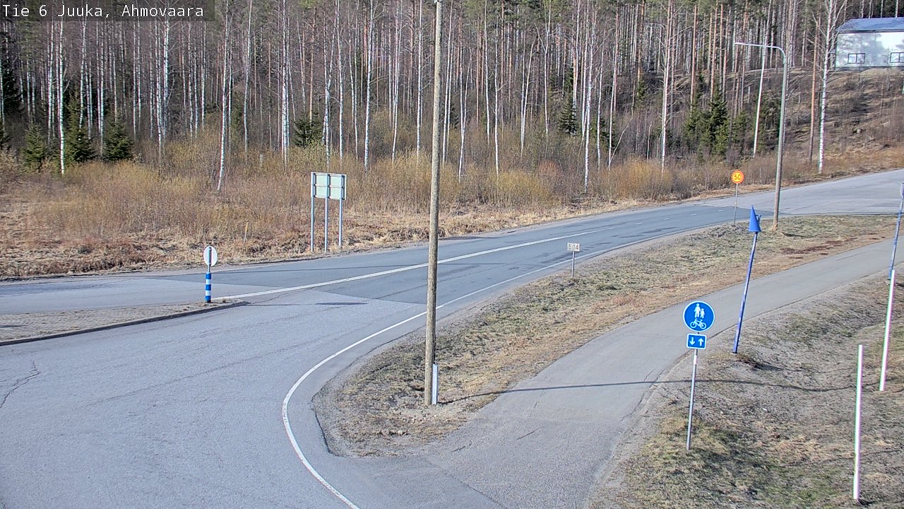 Kelikamerat Kuva Tie 6 Juuka, Ahmovaara, Juuka, Pohjois-Karjala