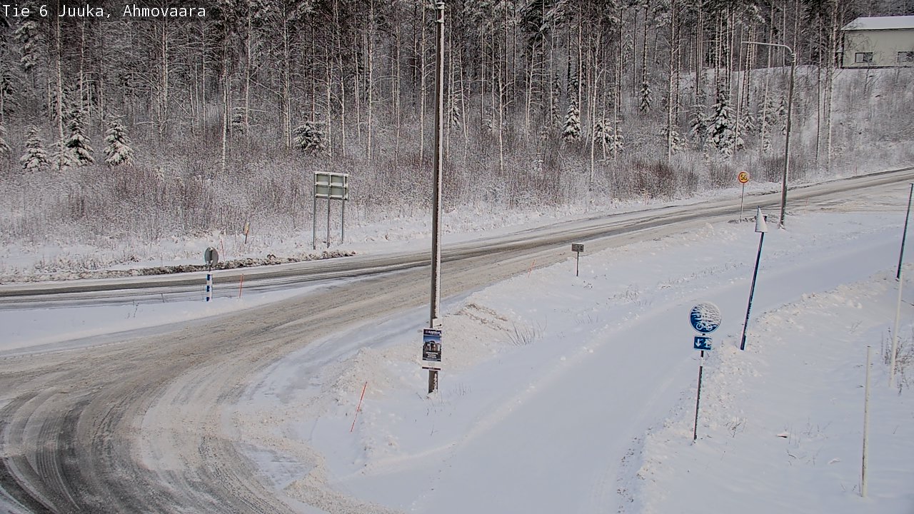 Kelikamerat Kuva Tie 6 Juuka, Ahmovaara, Juuka, Pohjois-Karjala