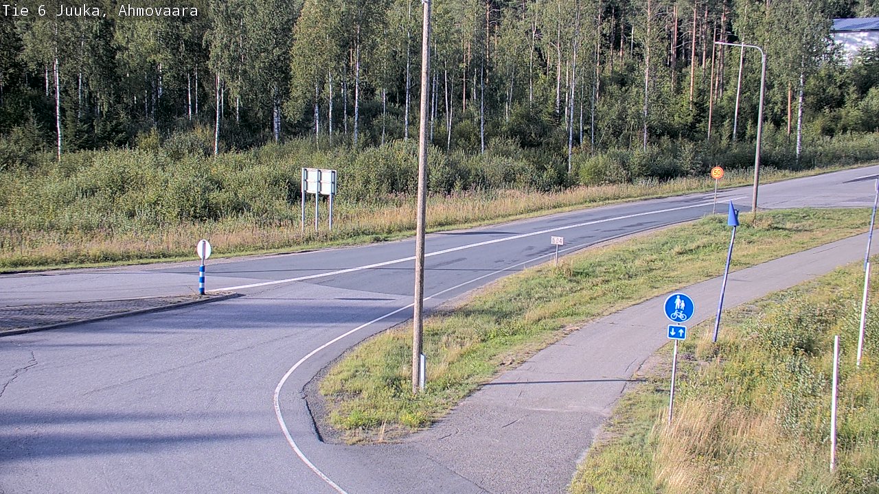 Kelikamerat Kuva Tie 6 Juuka, Ahmovaara, Juuka, Pohjois-Karjala