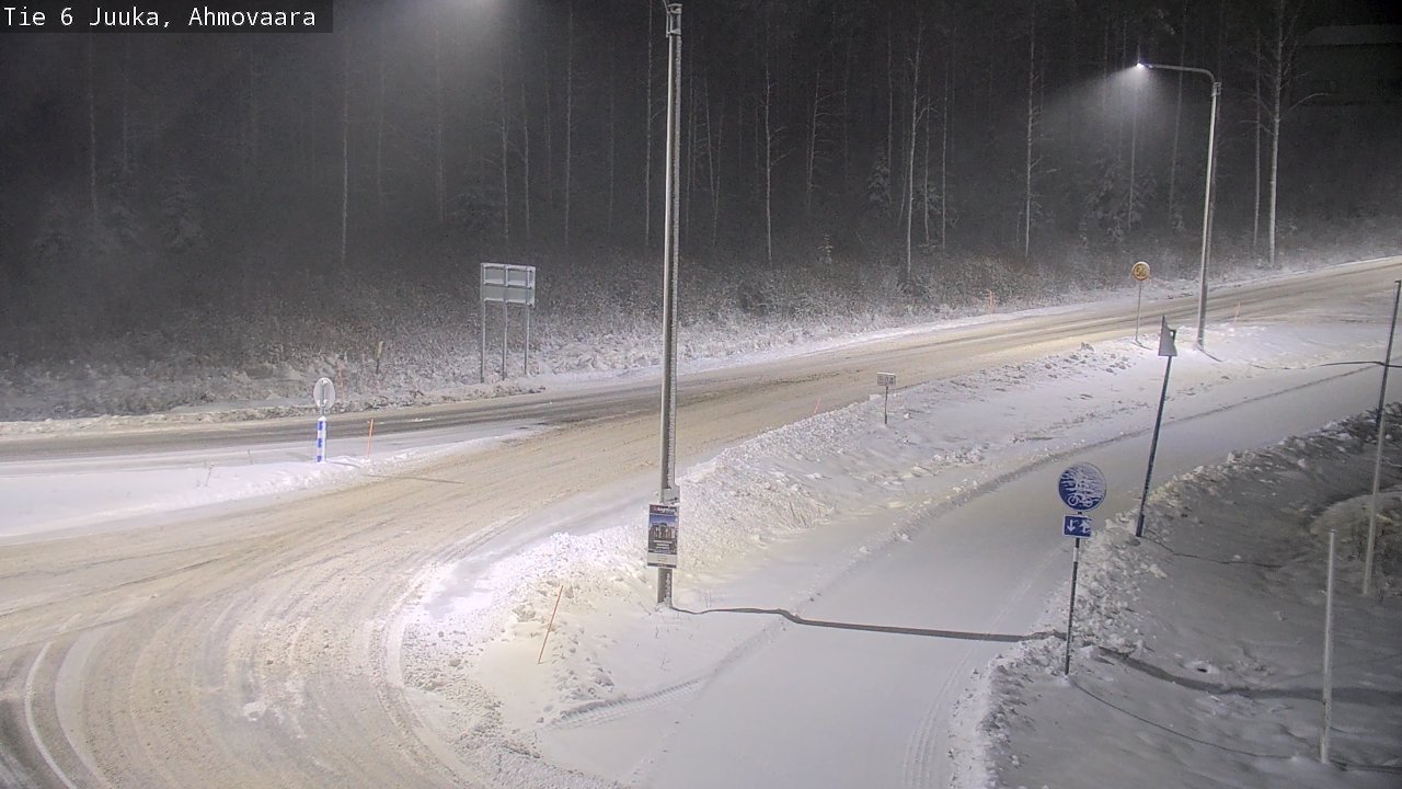 Kelikamerat Kuva Tie 6 Juuka, Ahmovaara, Juuka, Pohjois-Karjala