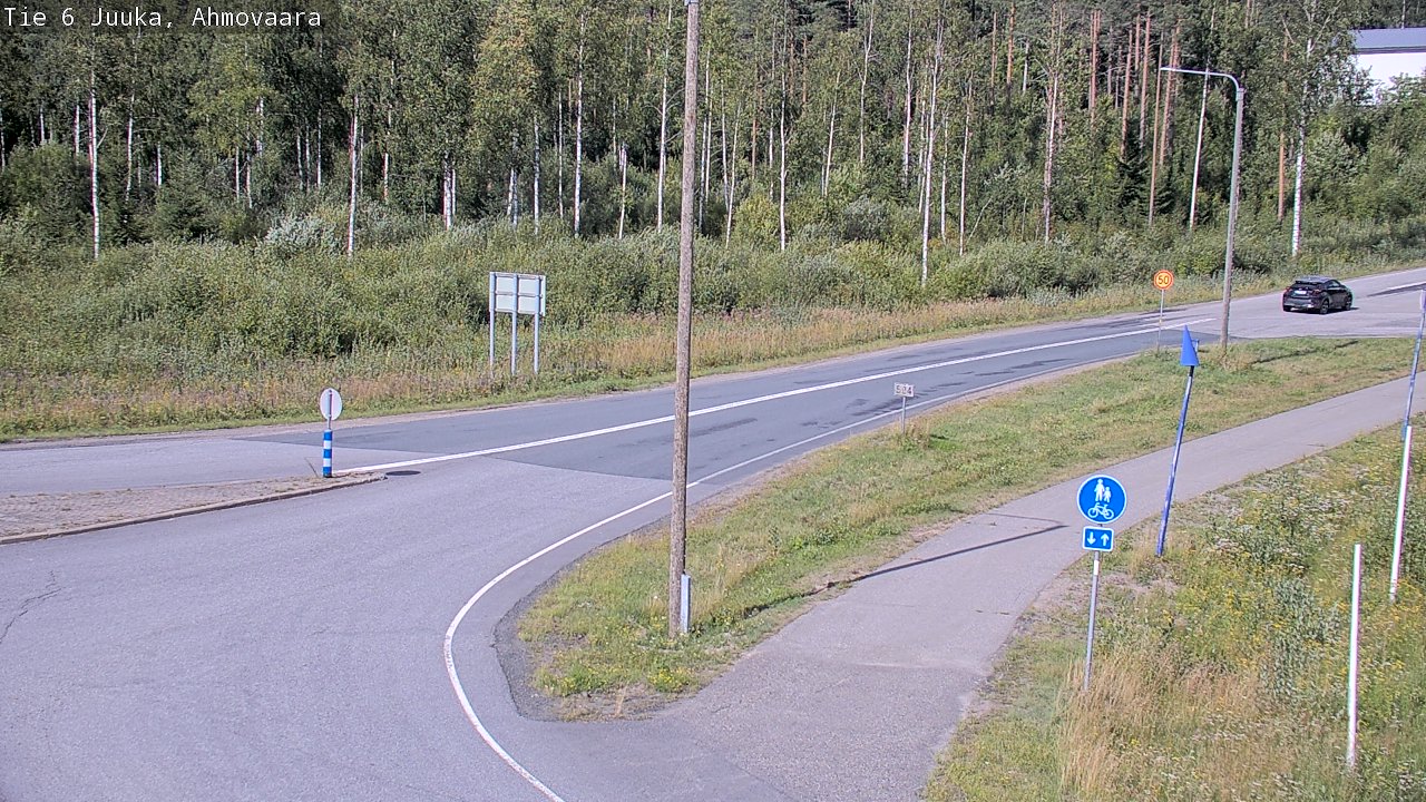 Kelikamerat Kuva Tie 6 Juuka, Ahmovaara, Juuka, Pohjois-Karjala