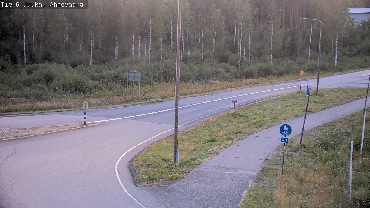 Kelikamerat Kuva Tie 6 Juuka, Ahmovaara, Juuka, Pohjois-Karjala