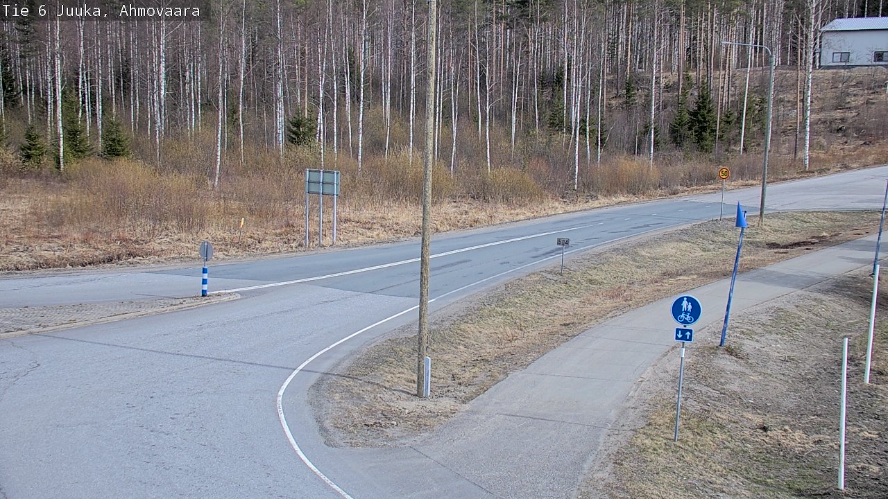 Kelikamerat Kuva Tie 6 Juuka, Ahmovaara, Juuka, Pohjois-Karjala