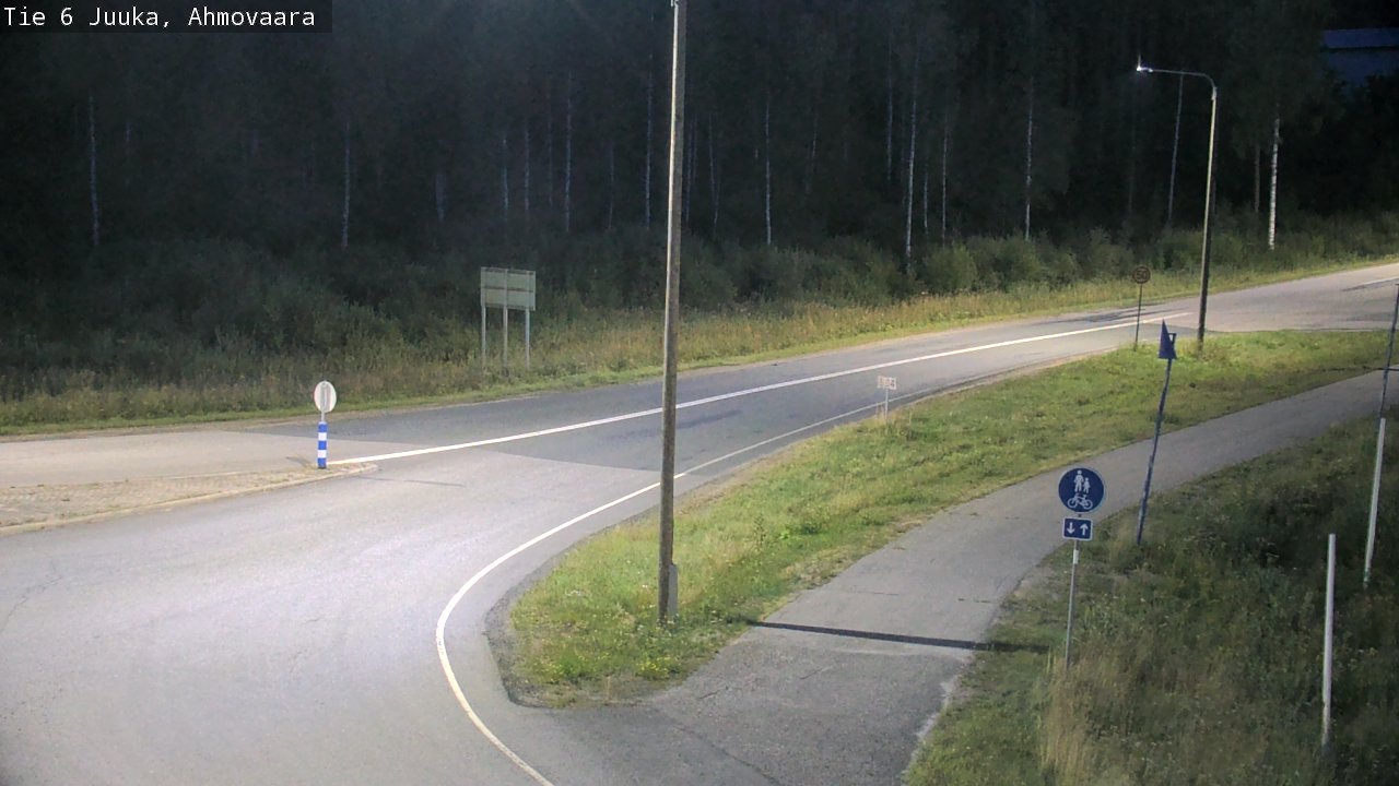 Kelikamerat Kuva Tie 6 Juuka, Ahmovaara, Juuka, Pohjois-Karjala