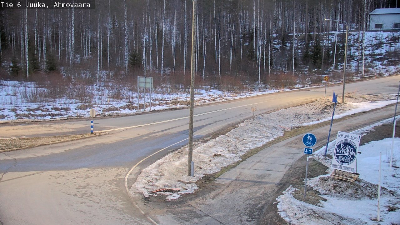 Kelikamerat Kuva Tie 6 Juuka, Ahmovaara, Juuka, Pohjois-Karjala