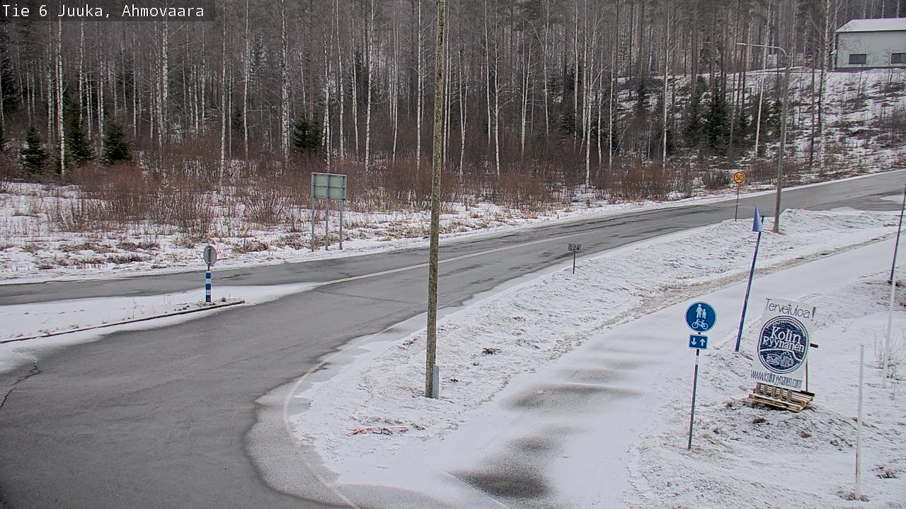 Kelikamerat Kuva Tie 6 Juuka, Ahmovaara, Juuka, Pohjois-Karjala