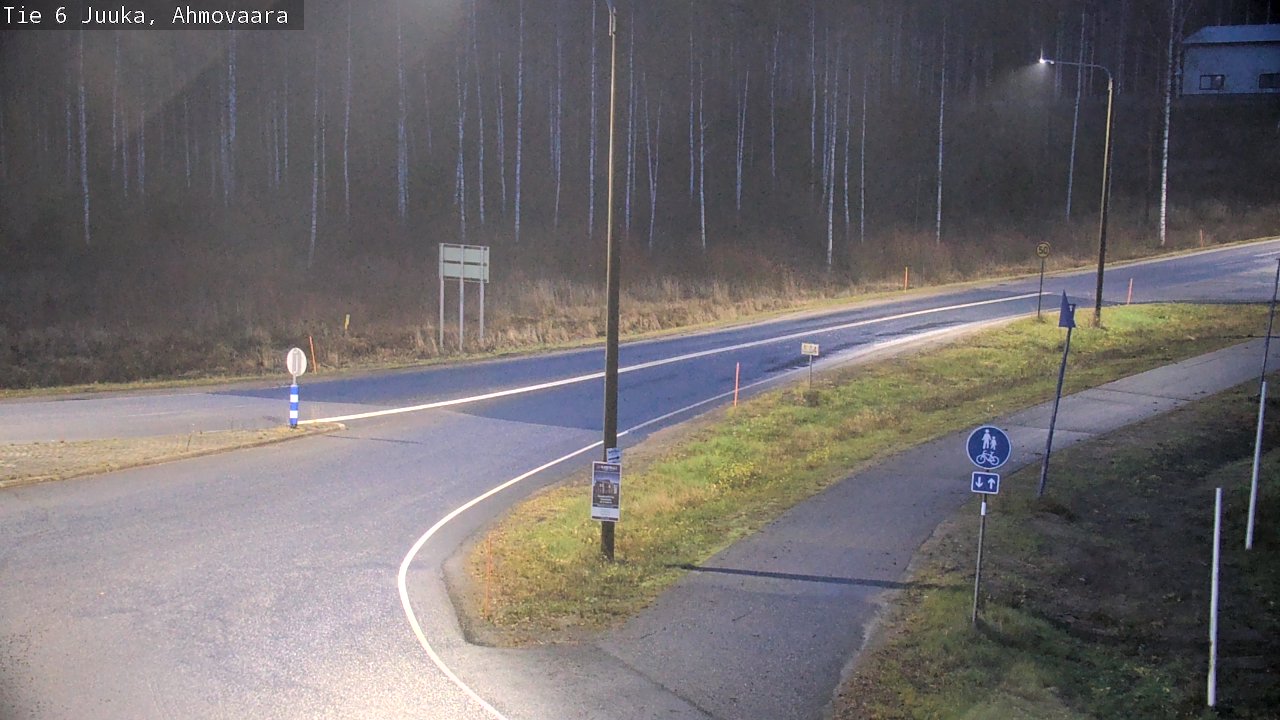 Kelikamerat Kuva Tie 6 Juuka, Ahmovaara, Juuka, Pohjois-Karjala