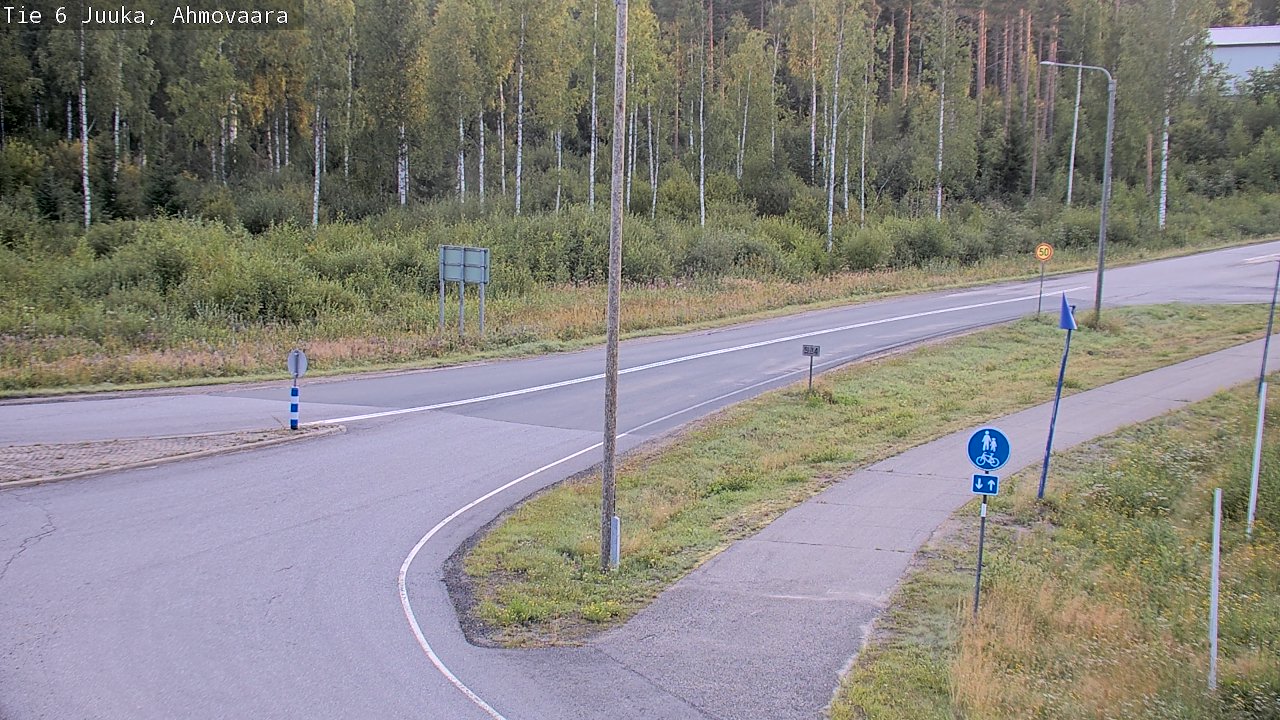 Kelikamerat Kuva Tie 6 Juuka, Ahmovaara, Juuka, Pohjois-Karjala