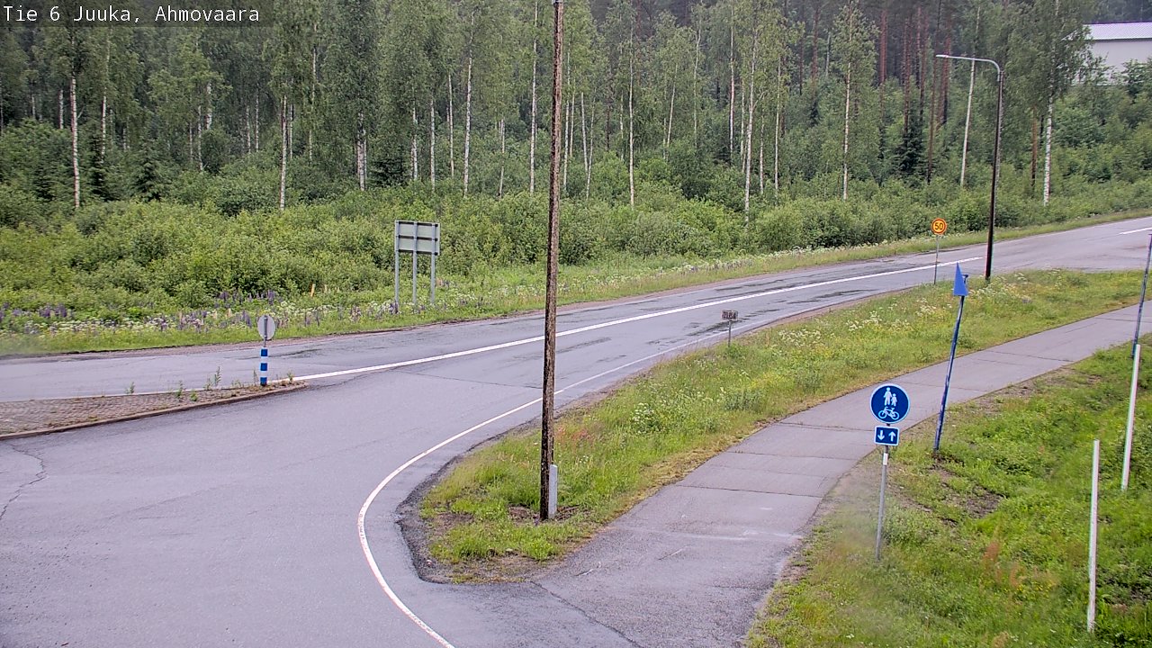 Kelikamerat Kuva Tie 6 Juuka, Ahmovaara, Juuka, Pohjois-Karjala
