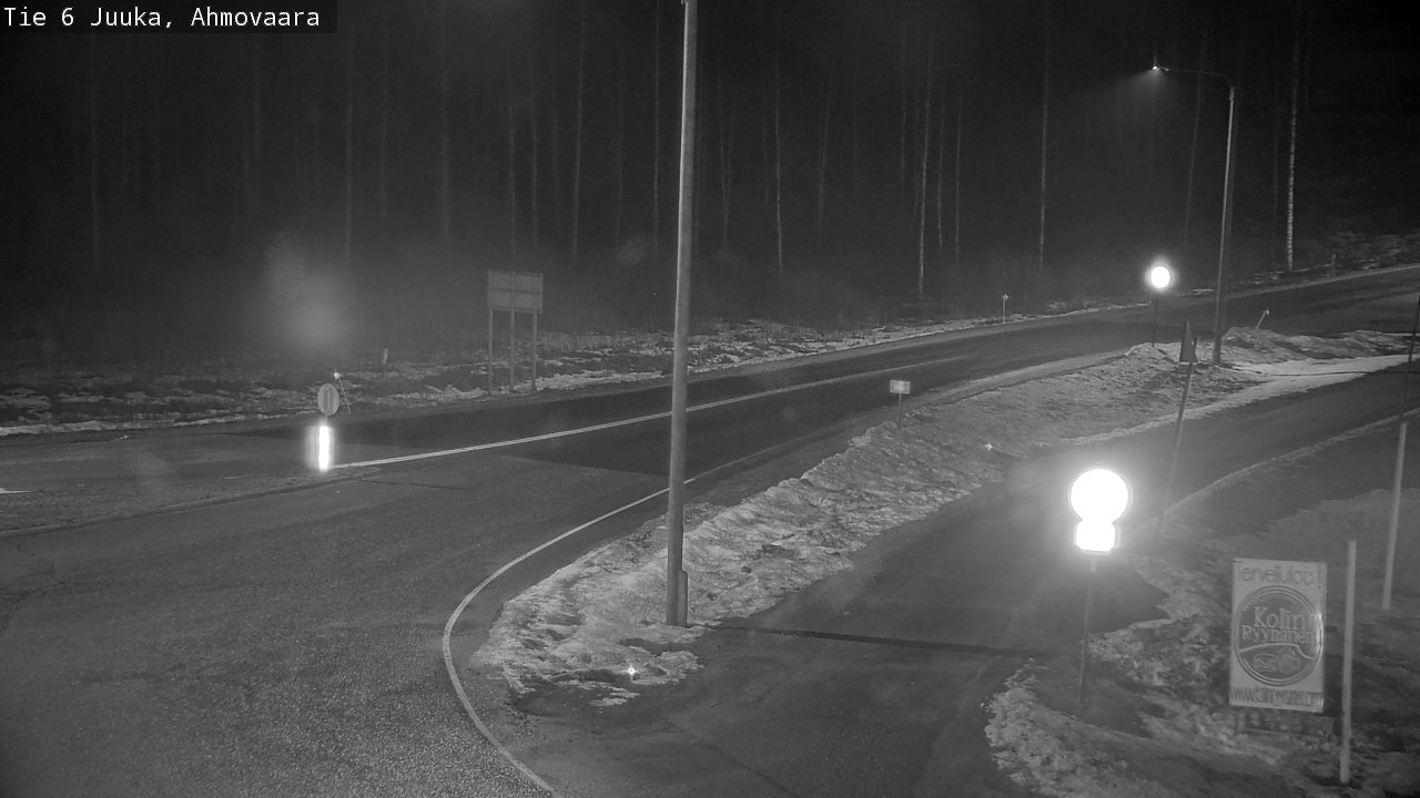 Weather Camera Image Road 6 Juuka, Ahmovaara, Juuka, Pohjois-Karjala
