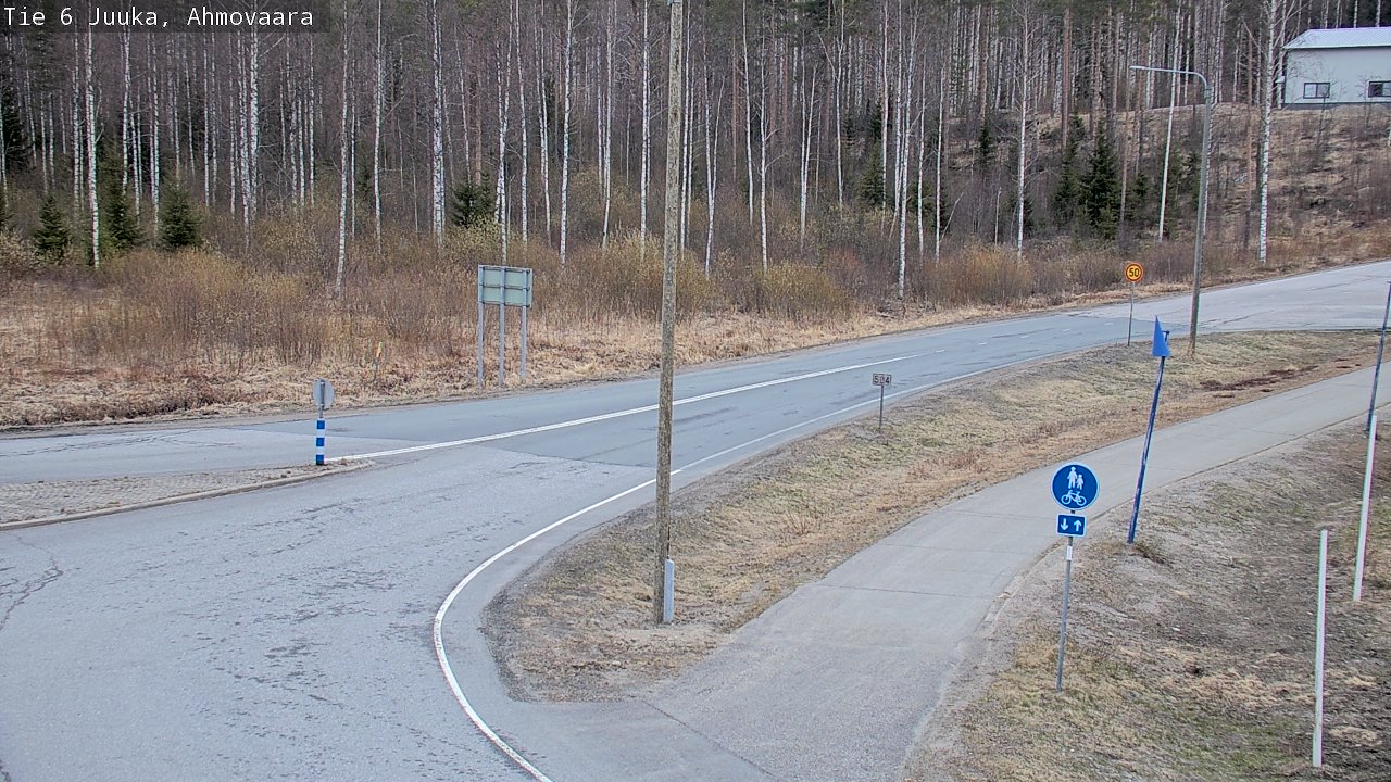 Kelikamerat Kuva Tie 6 Juuka, Ahmovaara, Juuka, Pohjois-Karjala