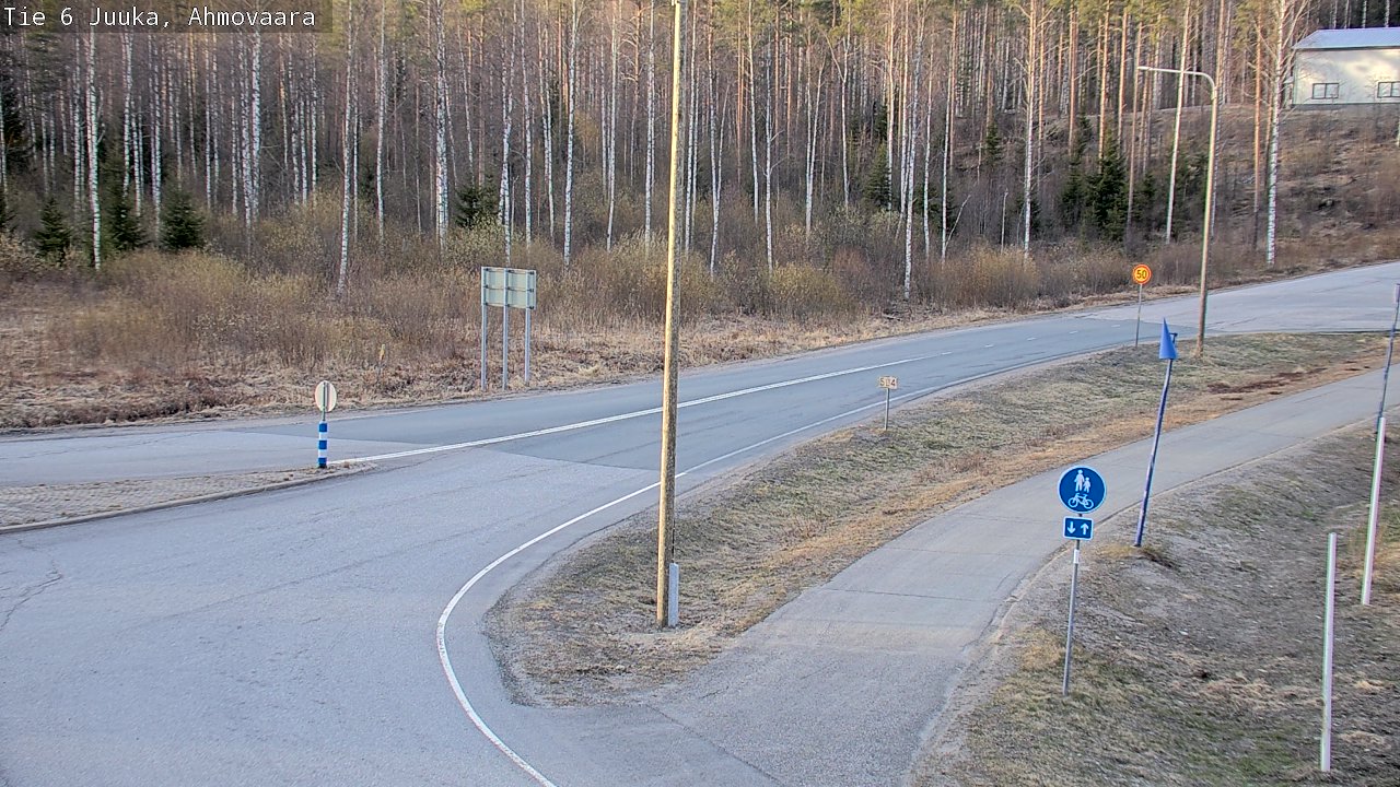 Kelikamerat Kuva Tie 6 Juuka, Ahmovaara, Juuka, Pohjois-Karjala