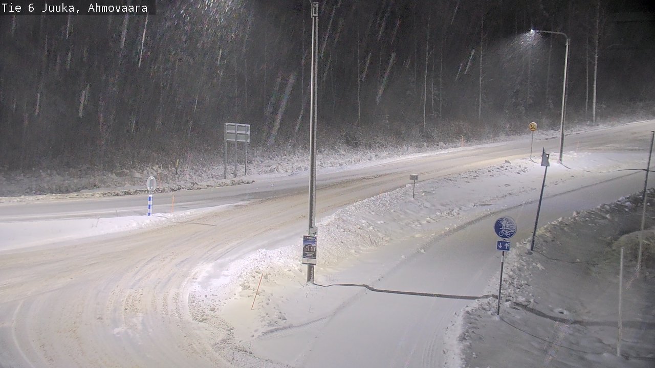 Kelikamerat Kuva Tie 6 Juuka, Ahmovaara, Juuka, Pohjois-Karjala