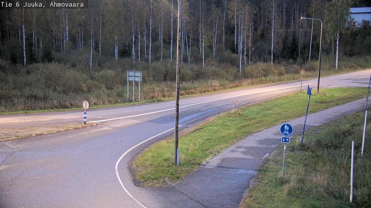 Kelikamerat Kuva Tie 6 Juuka, Ahmovaara, Juuka, Pohjois-Karjala