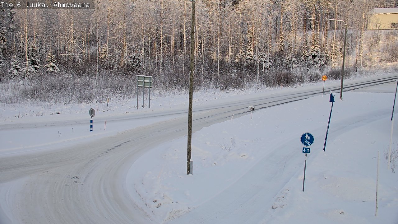 Kelikamerat Kuva Tie 6 Juuka, Ahmovaara, Juuka, Pohjois-Karjala