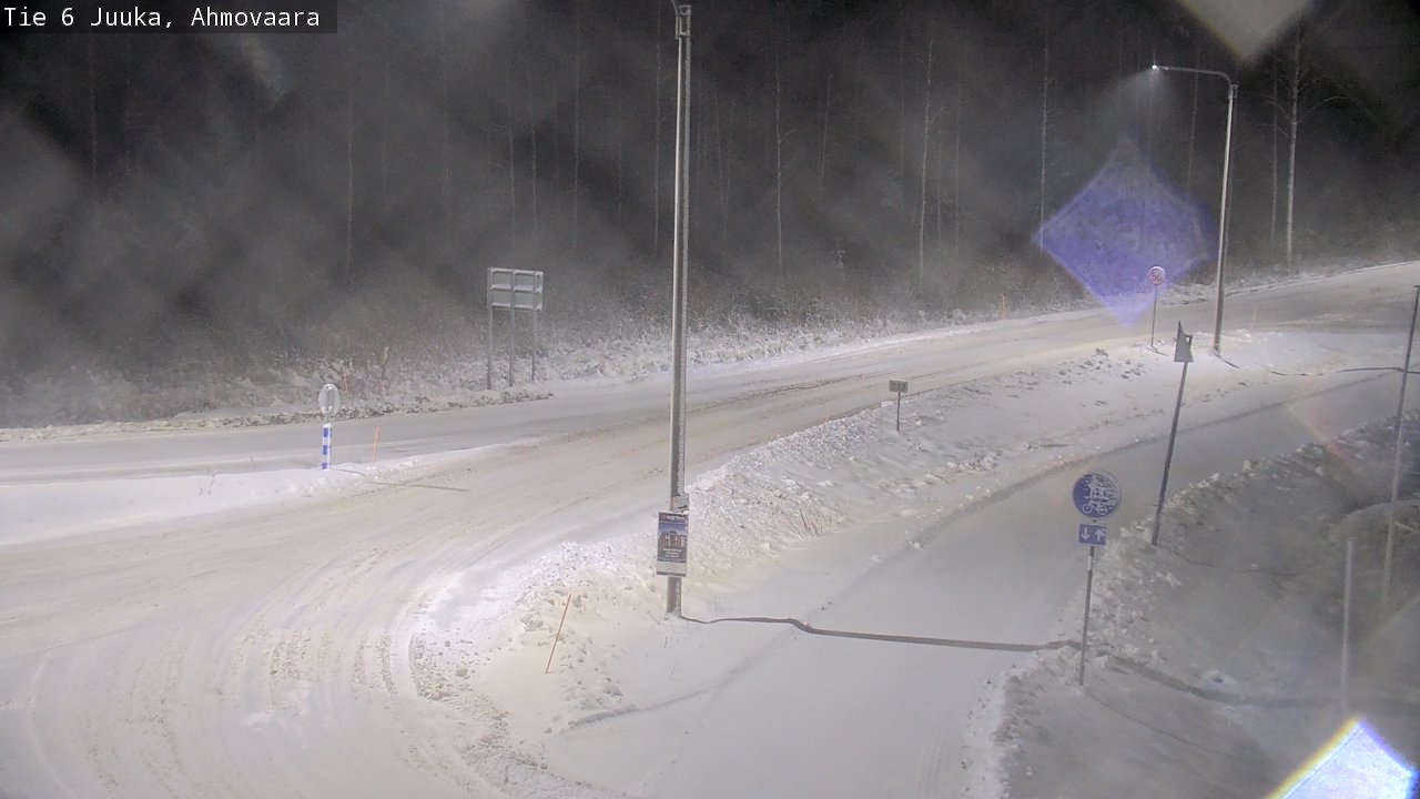 Kelikamerat Kuva Tie 6 Juuka, Ahmovaara, Juuka, Pohjois-Karjala