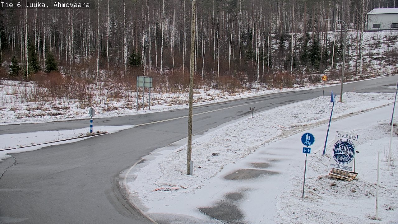 Kelikamerat Kuva Tie 6 Juuka, Ahmovaara, Juuka, Pohjois-Karjala