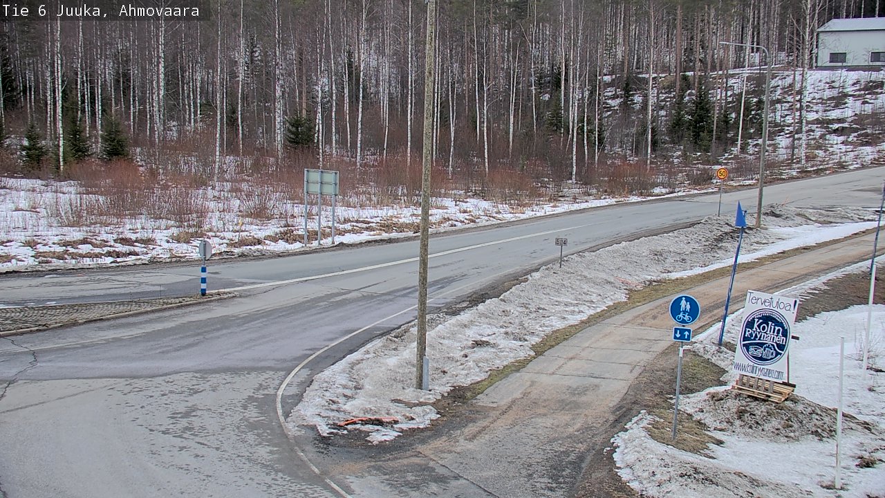 Kelikamerat Kuva Tie 6 Juuka, Ahmovaara, Juuka, Pohjois-Karjala