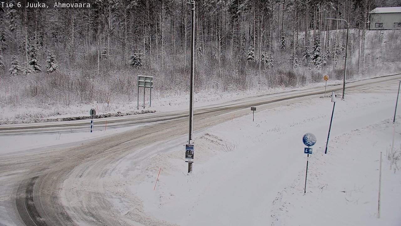 Kelikamerat Kuva Tie 6 Juuka, Ahmovaara, Juuka, Pohjois-Karjala