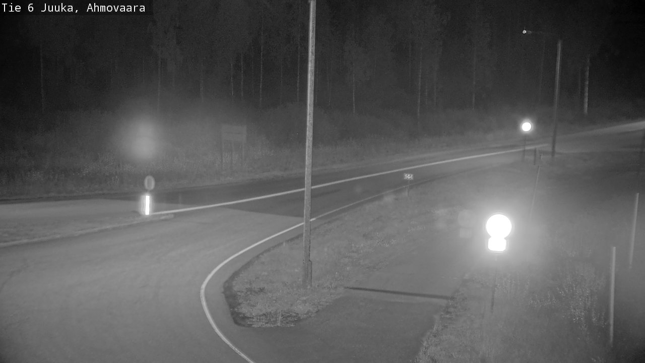 Kelikamerat Kuva Tie 6 Juuka, Ahmovaara, Juuka, Pohjois-Karjala