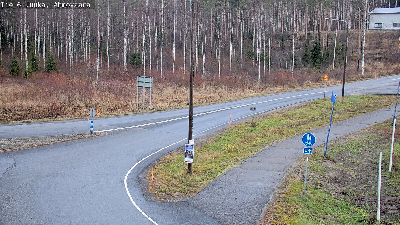 Kelikamerat Kuva Tie 6 Juuka, Ahmovaara, Juuka, Pohjois-Karjala