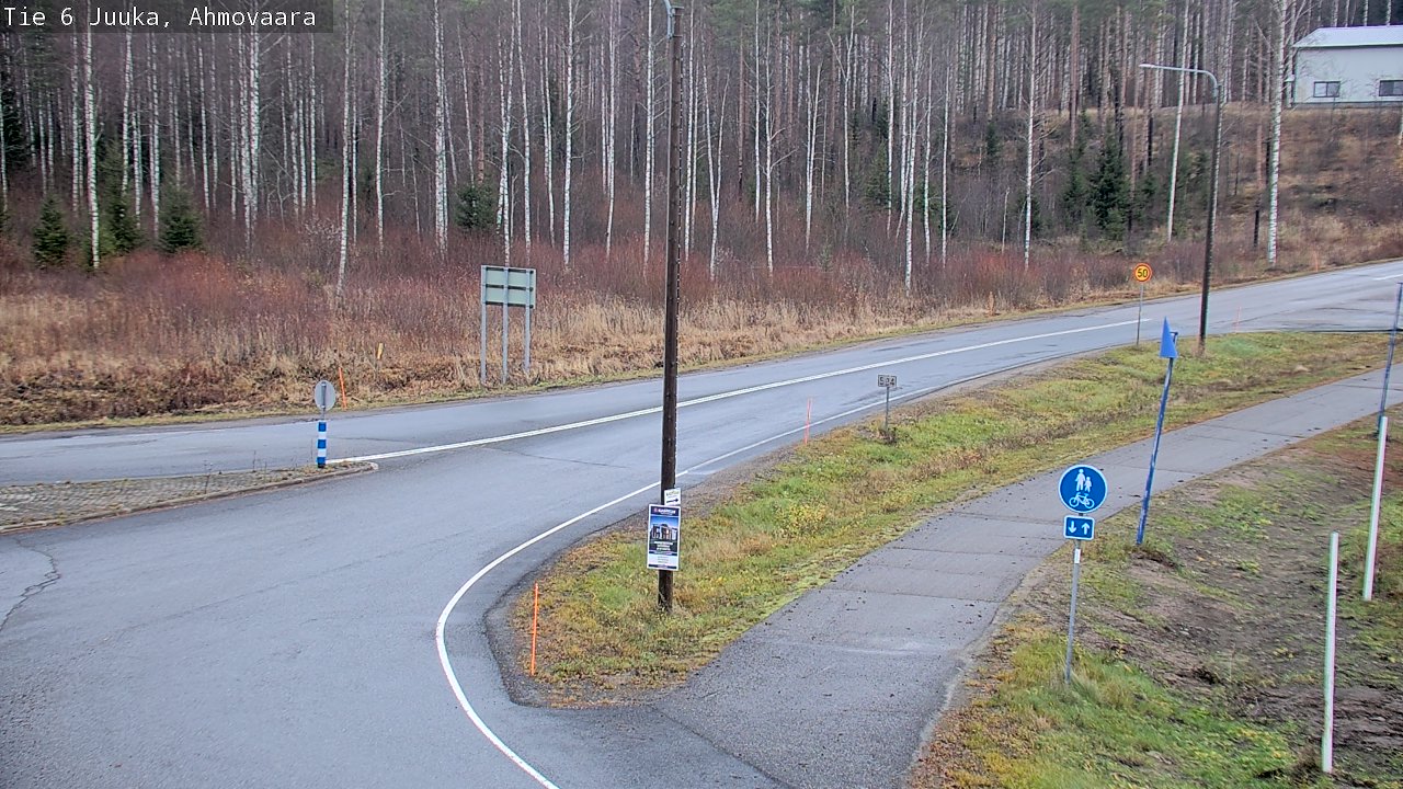 Kelikamerat Kuva Tie 6 Juuka, Ahmovaara, Juuka, Pohjois-Karjala